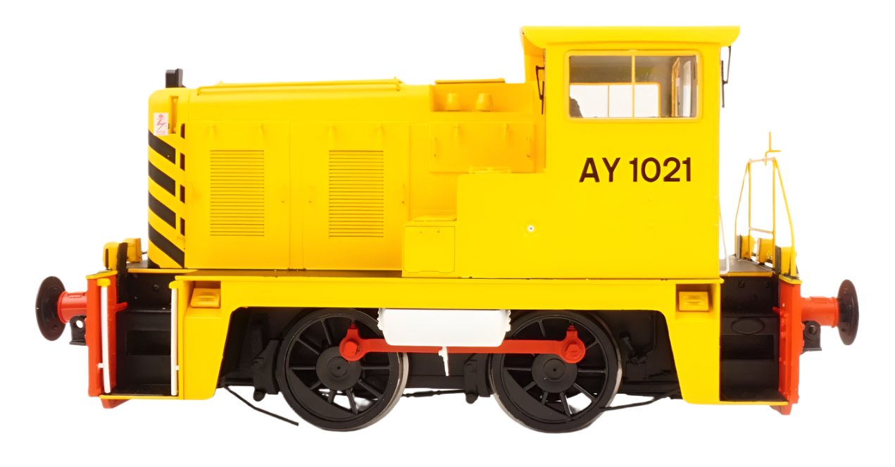 Class 02 Industrial Yellow AY1061 (Wasp Stripes) Diesel Locomotive