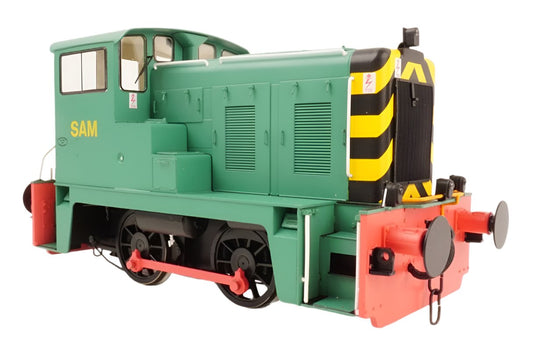 Class 02 Industrial Plain Green ‘SAM’ (ex-D2868) Diesel Locomotive - Weathered