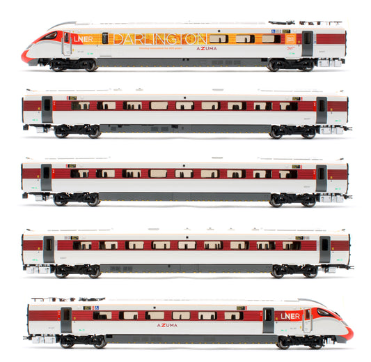 R30460 LNER Azuma Class 801/2 Railway 200 5 Car Train Pack