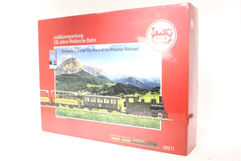 Pre-Owned LGB 29271 Anniversary Train Set for 125 Year of the Rhaetian Railroad