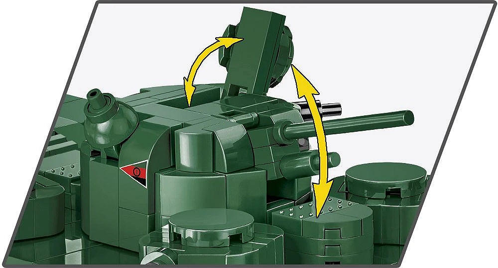 Vickers A1E1 Independent Great War (886 pcs) Model Kit