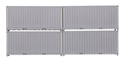 20 Ft Container 4 Pack Unpainted