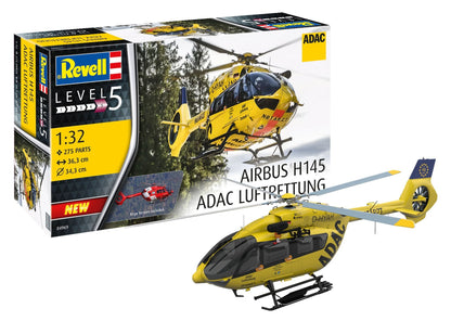 Airbus H145 Helicopter ADAC/REGA (1:32 Scale) Model Kit