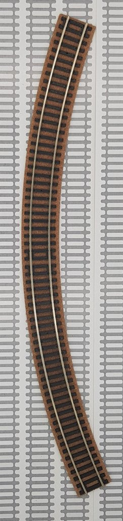 Cork track Underlay - Double Curve 4th Radius - Pack of 4