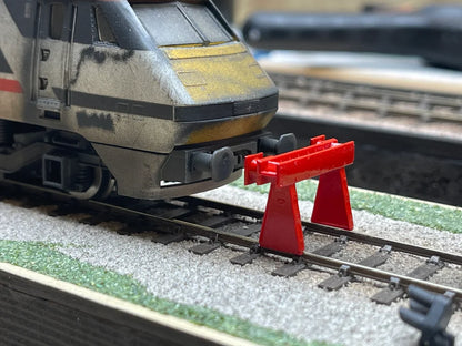 OO Gauge Rawie Buffer Stop (Pack of 3) - Unpainted