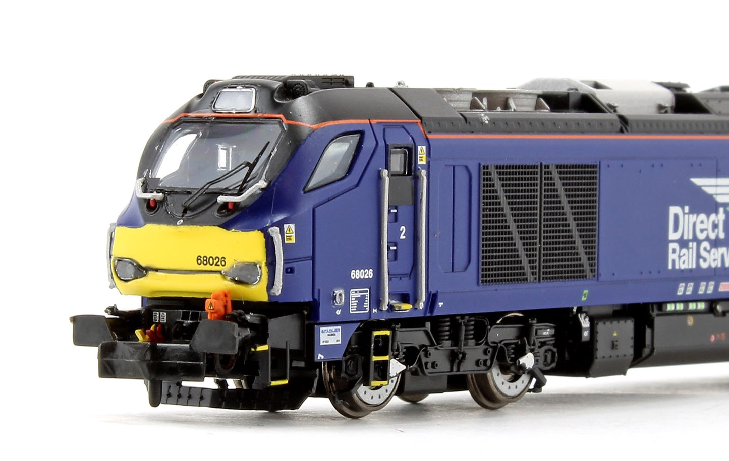 Class 68 026 DRS Plain Blue Diesel Locomotive