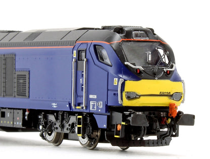 Class 68 026 DRS Plain Blue Diesel Locomotive