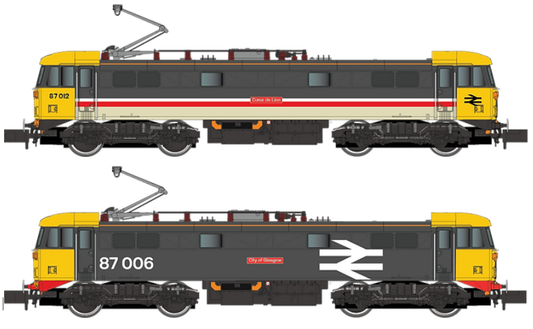 Class 87 Twin Pack City of Glasgow 87006 & Coeur de Lyon 87012 Electric Locomotive