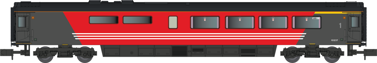 Dapol 2P-009-450 MK3 Loco Hauled Virgin Trains Buffet 10237 – Rails of ...