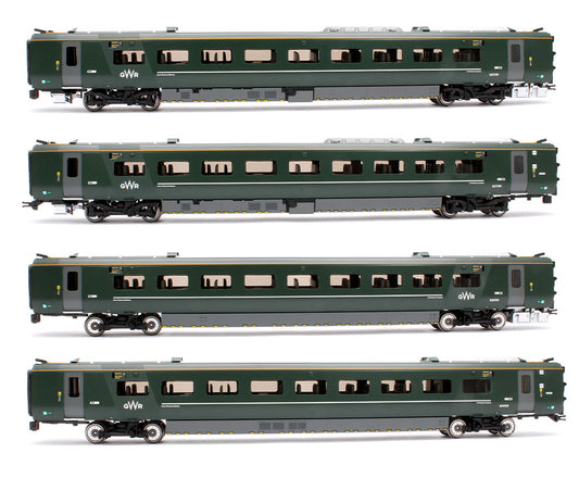 Class 802/1 GWR Coach 4 Pack 837101, 836101, 834101 & 833101