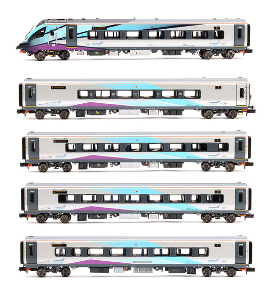 Trans Pennine Express 5 Car Set, number TP04 Scarborough – Liverpool Lime St