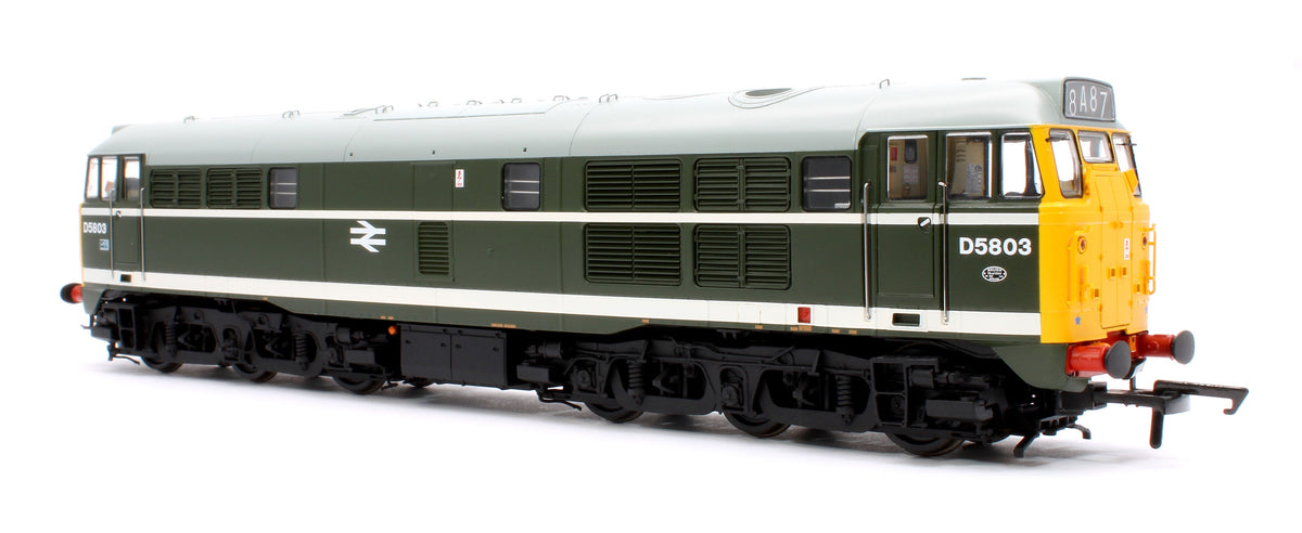 Pre-Owned Class 31 No. D5803 BR Green Full Yellow Ends BR Arrows Diesel Locomotive (DCC Sound)