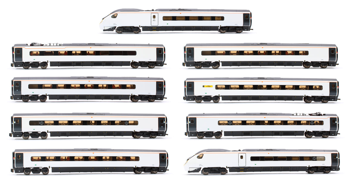Class 390 001 "Bee Together" 9 Car Pendolino in DfT Ghost livery