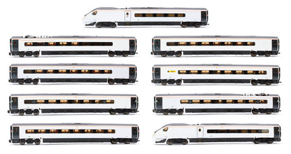 Class 390 001 "Bee Together" 9 Car Pendolino in DfT Ghost livery