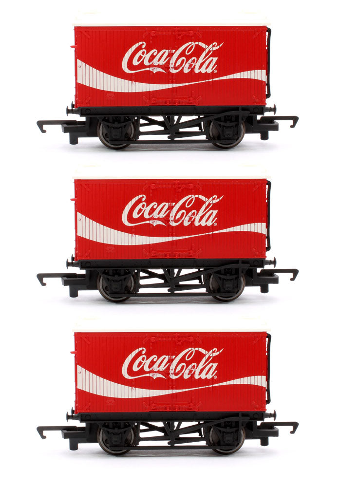 Set of 3 Coca-Cola Refrigerator Vans