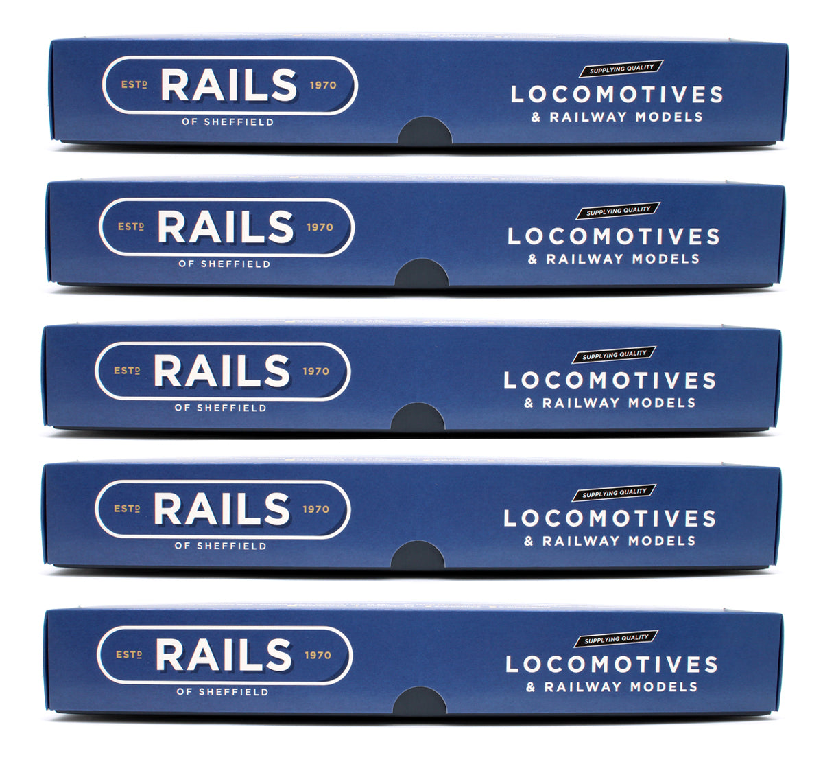 Lot of 5 Rails Replacement Boxes