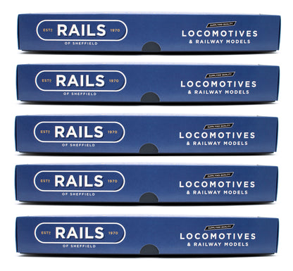 Lot of 5 Rails Replacement Boxes