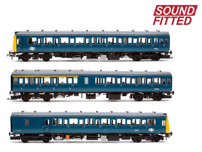 Pre-Owned 35-504SF Class 117 3-Car DMU L412 BR Blue - DCC Sound