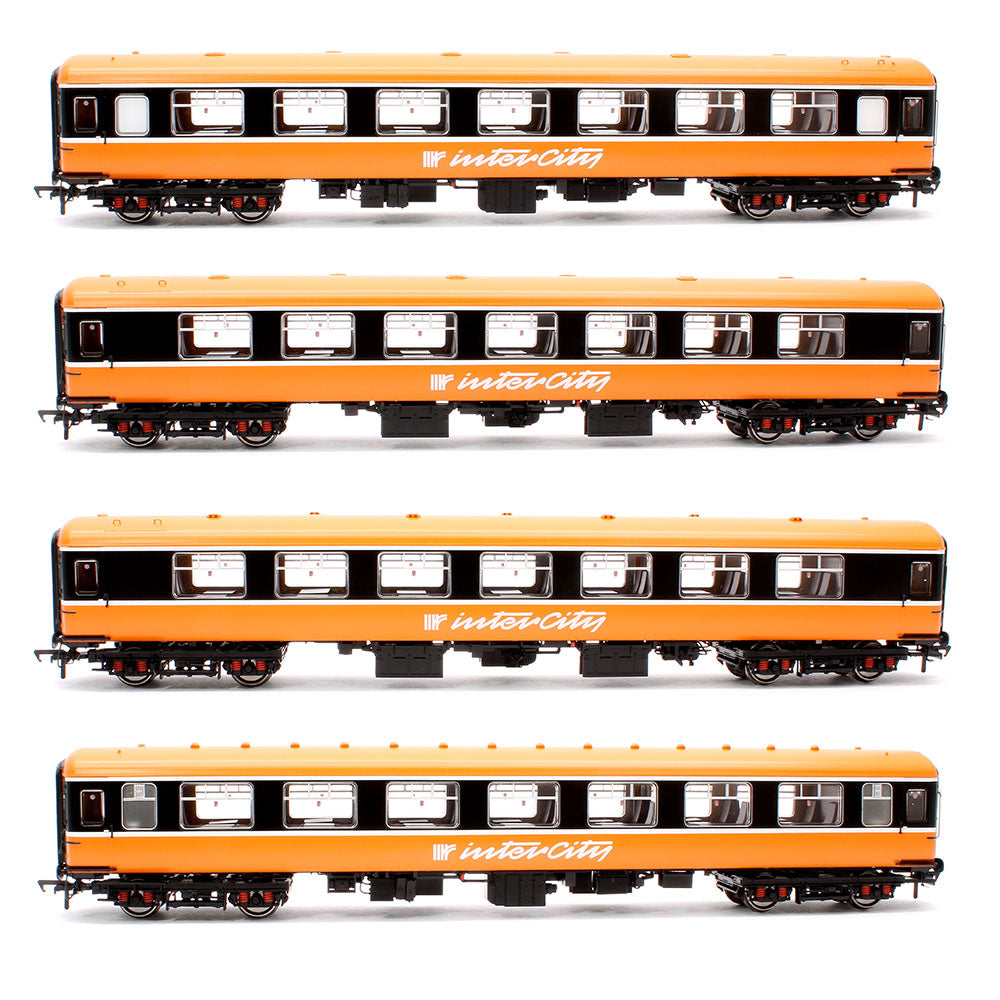 CIE/IR Mk.2b/c Passenger Coach - CIE Orange - 4 Coach Pack B