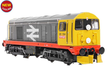 371-039A Class 20/0 Disc Headcode 20104 BR Railfreight (Red Stripe) Diesel Locomotive