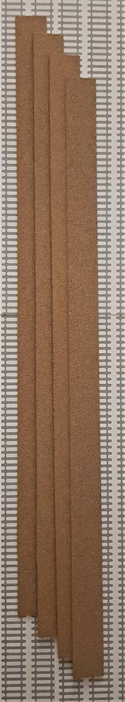 Cork Track Underlay - Long Straight - Pack of 4