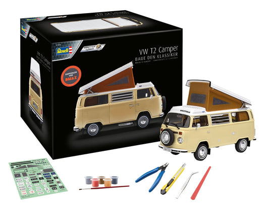 Advent Calendar VW T2 Camper (easy-click) Model Kit