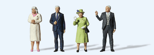 Queen Elizabeth II Special Edition Figure Set (4)