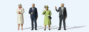 Queen Elizabeth II Special Edition Figure Set (4)