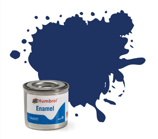 No 15 Midnight Blue Gloss Enamel Paint (14ml)