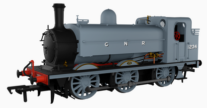 GNR J13 No.1234 GNR Grey Steam Tank Locomotive - DCC Sound