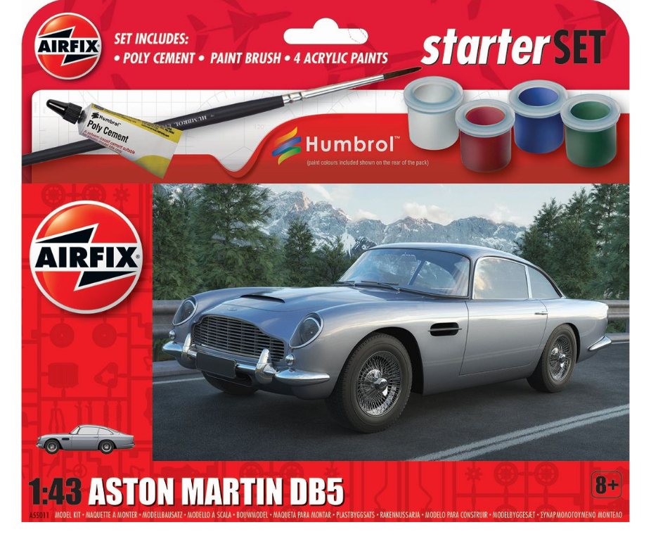 Starter Set - Aston Martin DB5 Model Kit