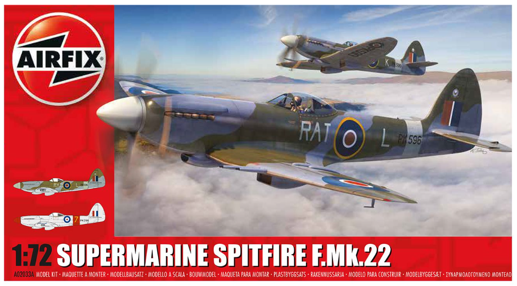 Supermarine Spitfire F.Mk.22 Model Kit