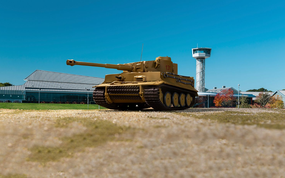 Tiger 131, restored and operated by The Tank Museum, Bovington