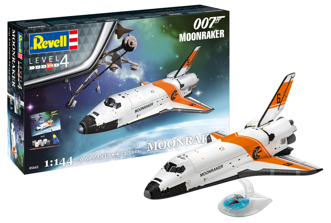 James Bond Moonraker Space Shuttle Gift Set (1:144 Scale) Kit