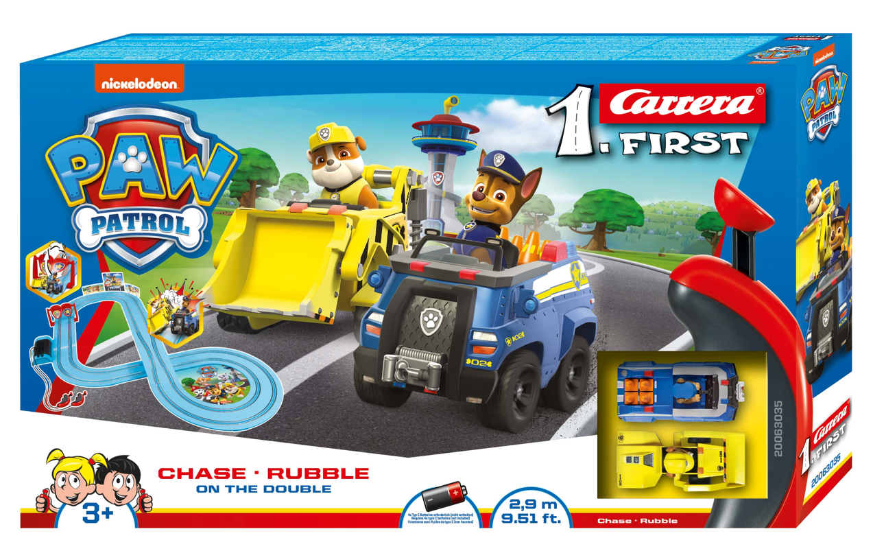 Carrera FIRST PAW Patrol™ "On the Double" - Slot Racing Set (2.9m)