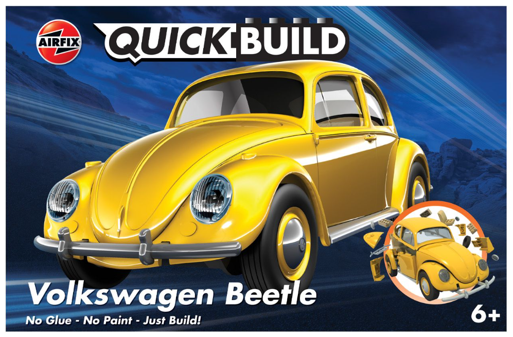 QUICKBUILD VW Beetle yellow Model Kit