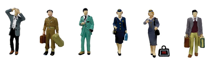 Post-War Era Figures Set C