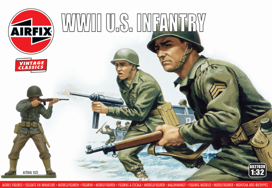 WWII U.S. Infantry Model Kit