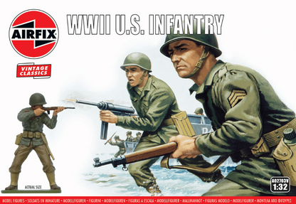 WWII U.S. Infantry Model Kit