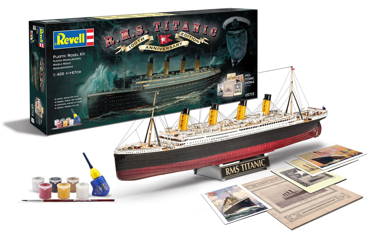 RMS Titanic 100th Anniversary Edition Gift Set (1:400) Model Kit