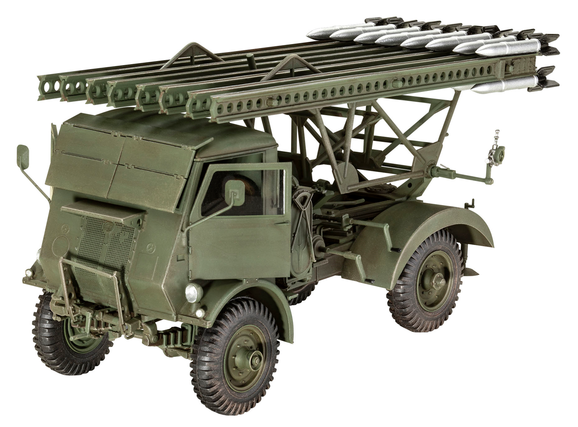 BM-13-16 on W.O.T. 8 chassis Model Kit