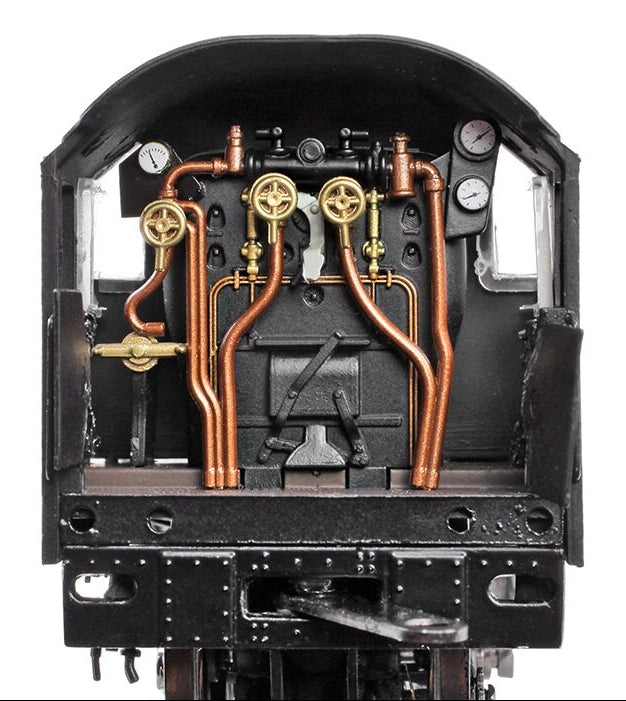 32-832 LMS Ivatt 2MT 46464 BR Lined Black (Early Emblem) Steam Locomotive