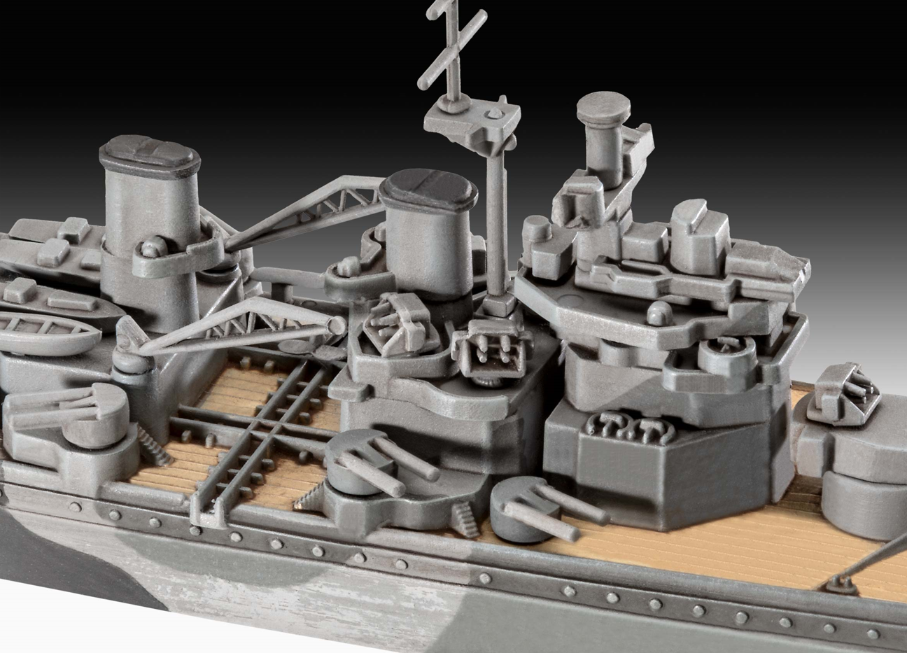 Battleship HMS Duke of York Model Kit