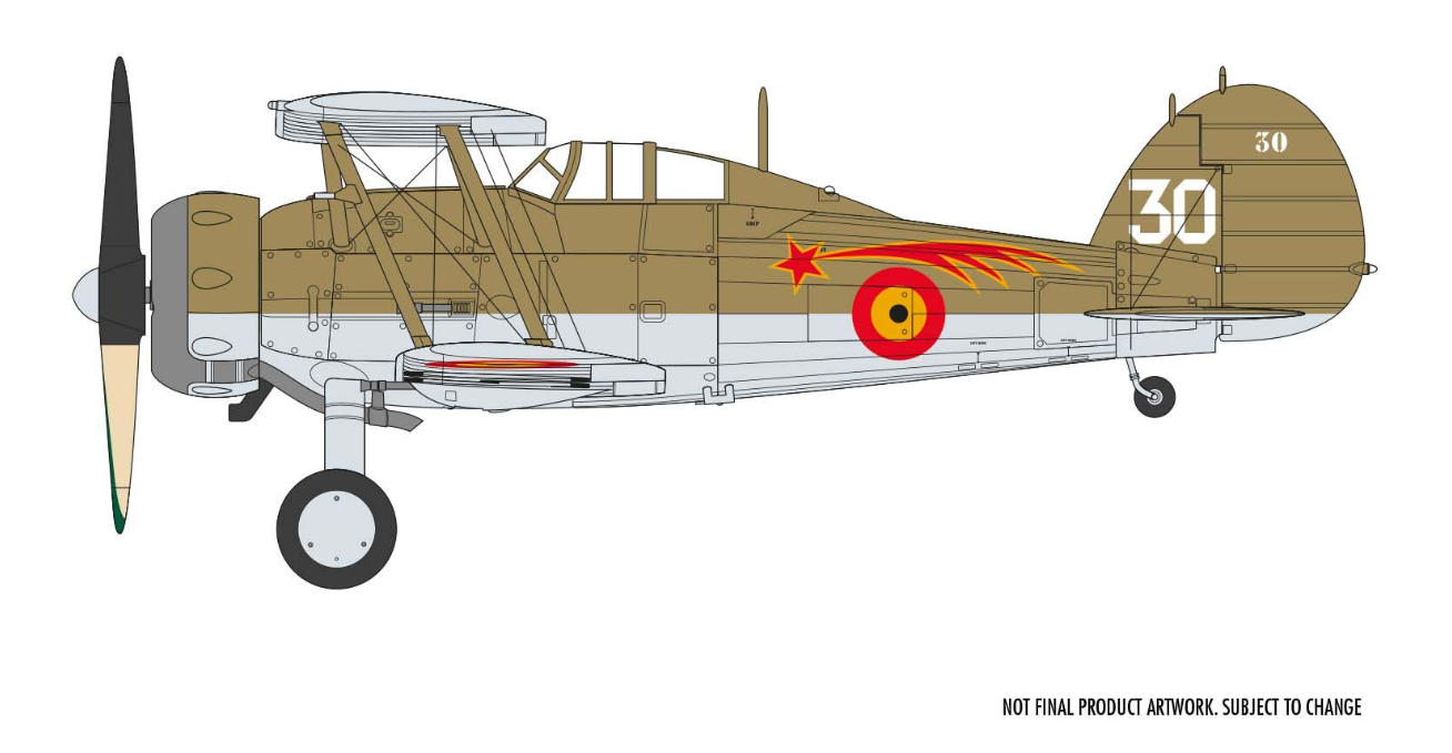 Gloster Gladiator Mk.I/Mk.II Model Kit