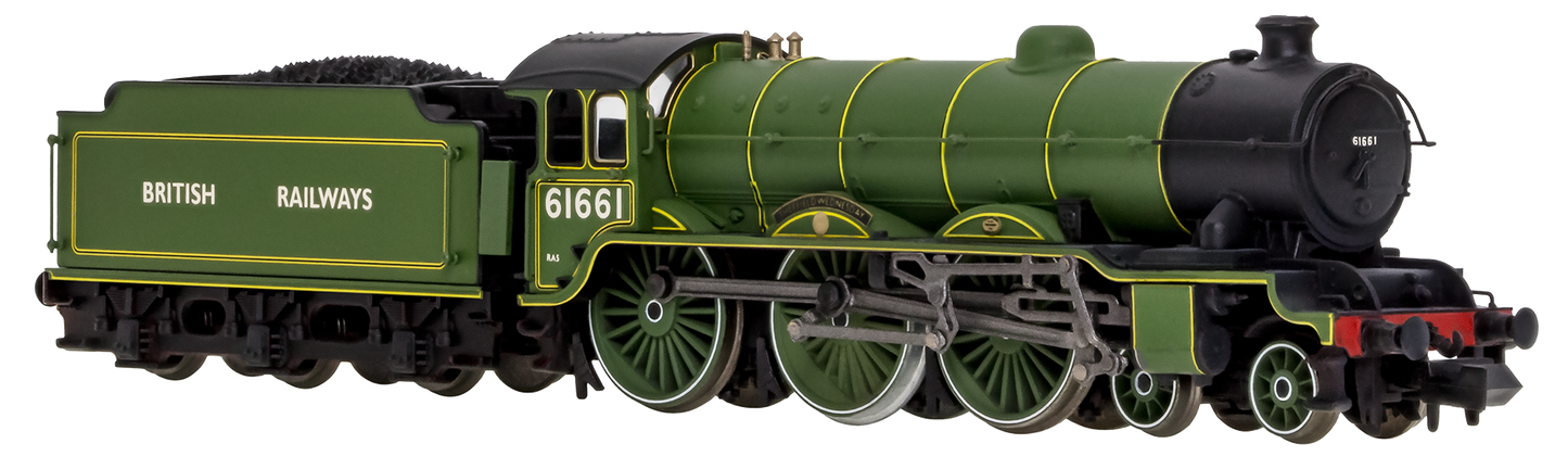 B17 'Sheffield Wednesday' 61661 British Railways Apple Green - DCC Fitted