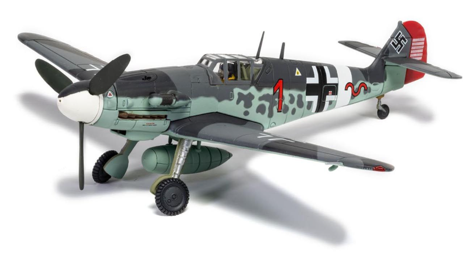 Messerschmitt Bf 109G-2 (Trop) 'Red 1', Hpt. Werner Schroer