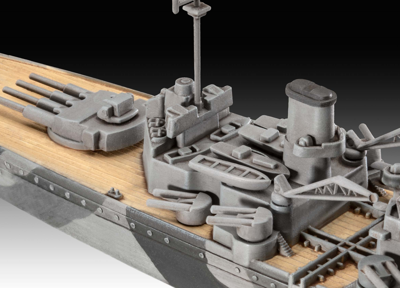 Battleship HMS Duke of York Model Kit