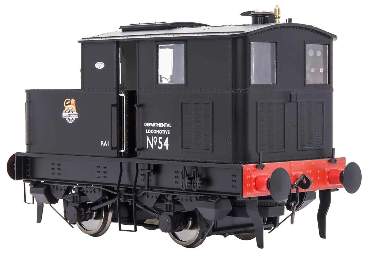 Sentinel BR Early Crest Departmental No 54 Steam Locomotive - DCC Fitted