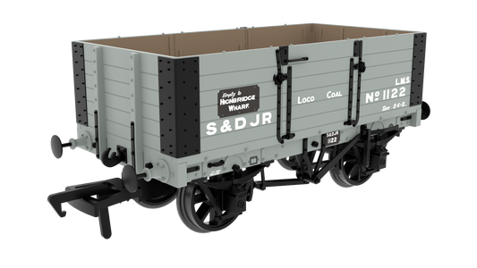845214 MR D301 6-Plank Open - LMS (SDJR Lettering) No.1122
