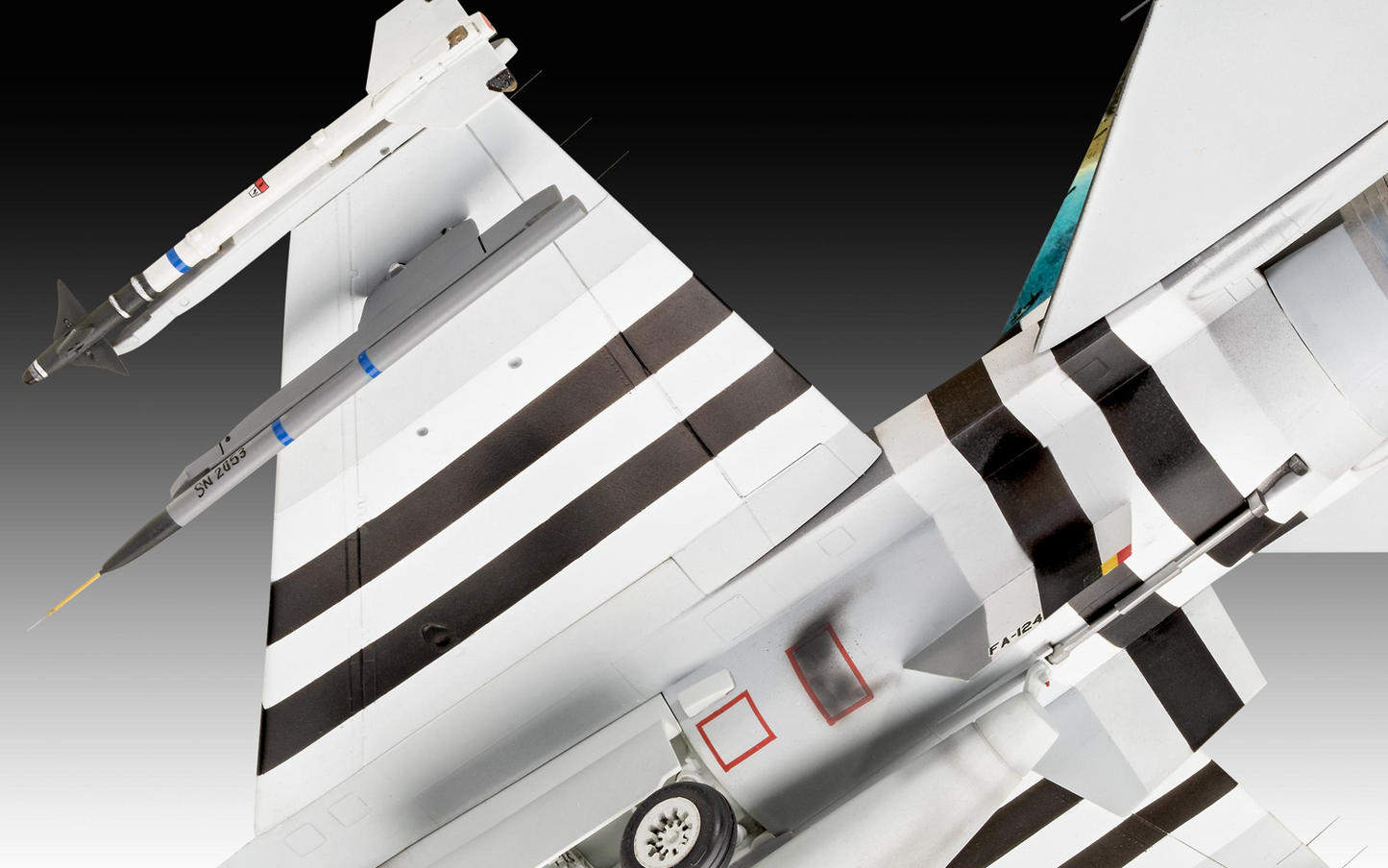 F-16 Falcon 50th Anniversary Model Kit